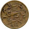 Монета. Эстония. 1 сент 1939 год.