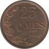  Монета. Люксембург. 25 сантимов 1946 год. ав.