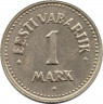 Монета. Эстония. 1 марка 1924 год.