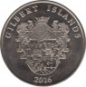 Монета. Острова Гилберта (Кирибати). 1 доллар 2016 год. "Санта-Мария". рев.