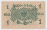 Банкнота. Кредитный билет. Германия. Германская империя (1871-1918). 1 марка 1914 год. Без фоновой сетки. Серия 695 до 850. рев.