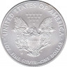 Монета. США. 1 доллар 2008 год. Шагающая свобода. рев.
