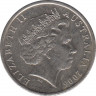 Монета. Австралия. 10 центов 2006 год. ав.