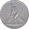 Монета. Италия. 2 лиры 1948 год. рев.