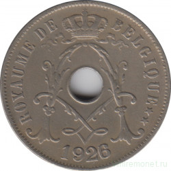 Монета. Бельгия. 25 сантимов 1926 год. BELGIQUE.