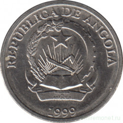 Монета. Ангола. 1 кванза 1999 год.