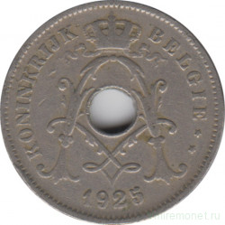 Монета. Бельгия. 10 сантимов 1925 год. BELGIE.