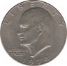  Монета. США. 1 доллар 1974 год. Монетный двор D. ав.