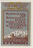 Бона. Нотгельд. Германия. Город Гнойен. 50 пфеннигов 1922 год. Вариант 444.1.3. рев.