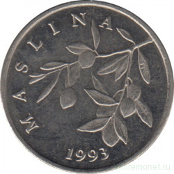 Монета. Хорватия. 20 лип 1993 год.