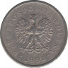 Монета. Польша. 1 злотый 1991 год. ав.