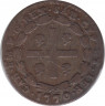 Монета. Сардиния. 1 сольдо 1770 год. ав.