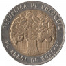 Монета. Колумбия. 500 песо 2009 год. 