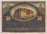 Бона. Нотгельд. Германия. Округ Цигенрюк. 50 пфеннигов 1921 год. Вариант 1471.1.а.4. ав.