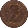 Монета. Австралия. 1 пенни 1964 год.