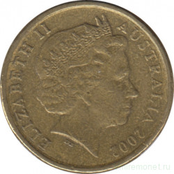 Монета. Австралия. 2 доллара 2002 год.
