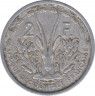 Монета. Французская Экваториальная Африка. 2 франка 1948 год. рев.