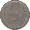Монета. Египет. 10 миллимов 1938 год. Медно-никелевый сплав. ав.