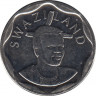 Монета. Свазиленд. 20 центов 2011 год. (Диаметр 18.5 мм). рев.