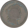 Монета. Перу. 20 сентимо 1921 год. ав.