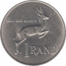 Монета. Южно-Африканская республика (ЮАР). 1 ранд 1988 год. ав.