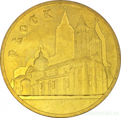 Монета. Польша. 2 злотых 2007 год. Плоцк.