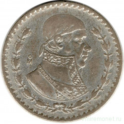 Монета. Мексика. 1 песо 1959 год.