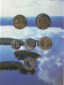 Монеты. Финляндия. Набор разменных монет в буклете. 2001 год. С жетоном. В буклете. ав.