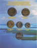 Монеты. Финляндия. Набор разменных монет в буклете. 2001 год. С жетоном. В буклете. рев.