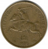 Монета. Литва. 5 центов 1925 год.