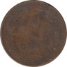 Монета. Нидерланды. 1 цент 1904 год. рев.