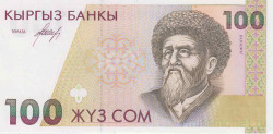 Банкнота. Кыргызстан. 100 сом 1994 год. 