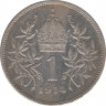 Монета. Австро-Венгерская империя. 1 крона 1914 год. ав.