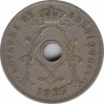 Монета. Бельгия. 25 сантимов 1927 год. BELGIQUE. ав.
