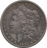 Монета. США. 1 доллар 1885 год. ав.
