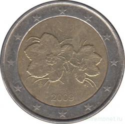 Монета. Финляндия. 2 евро 2009 год.