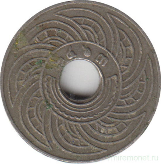 Монета. Тайланд. 10 сатанг 1920 (2463) год.