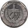 Монета. Куба. 5 сентаво 2000 год (конвертируемый песо). ав.