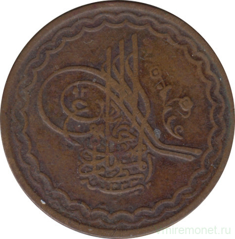 Монета. Индия Британская. Хайдарабад. 2 пая 1919 год.