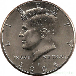 Монета. США. 50 центов 2006 год. Монетный двор P.