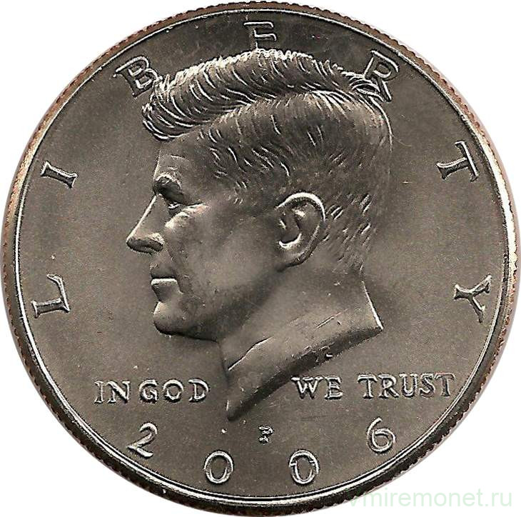 Монета. США. 50 центов 2006 год. Монетный двор P.
