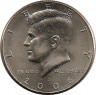 Аверс. Монета. США. 50 центов 2006 год. Монетный двор D.