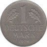 Монета. ФРГ. 1 марка 1974 год. Монетный двор - Гамбург (J). ав.