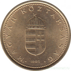 Монета. Венгрия. 1 форинт 1995 год.