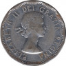 Монета. Канада. 5 центов 1954 год. рев.