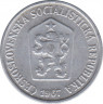  Монета. Чехословакия. 10 геллеров 1967 год. ав.