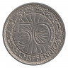Монета. Германия. Веймарская республика. 50 рейхспфеннигов 1928 год. Монетный двор - Берлин (А).