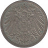 Монета. Германия (Германская империя 1871-1922). 5 пфеннигов 1914 год. (А). рев.
