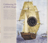 Монета. Великобритания. 2 фунта 2026 год. 200 лет кораблю HMS Бигль. В буклете.