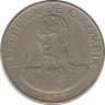Монета. Колумбия. 1 песо 1977 год. ав.